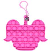 Pink L.O.L. Surprise! Push Pop Sensory Fidget Toy Keychain, 4in x 5in