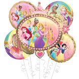 Disney Princess Plastic & Foil Balloon Bouquet, 5pc