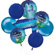 Battle Royal Plastic & Foil Balloon Bouquet, 8pc
