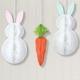 Pastel Bunnies, Chicks & Eggs Easter Decorating Kit