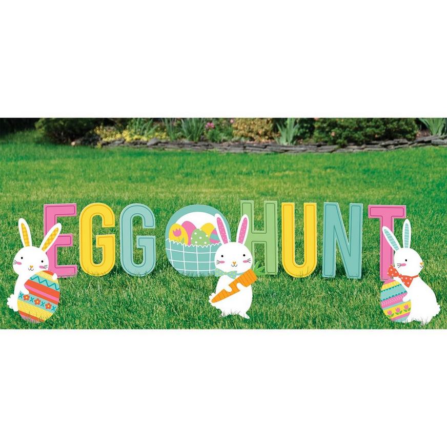 Easter Egg Hunt Yard Decorating Kit