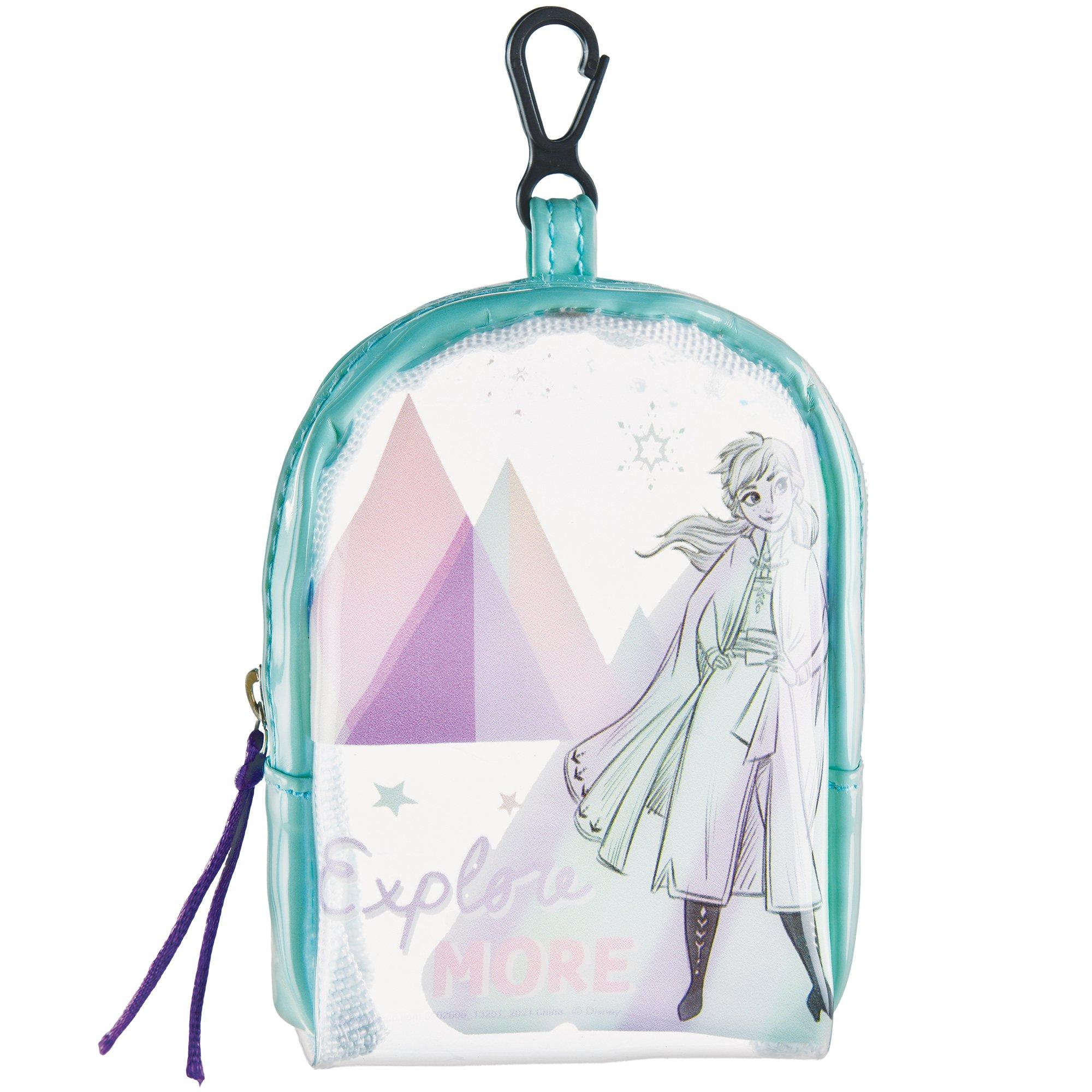 Disney Store Anna and Elsa Zip-Up Stationery Kit - Back to School Item - New