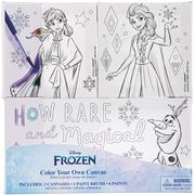 Frozen 2 Color Your Own Canvas Kit, 3pc