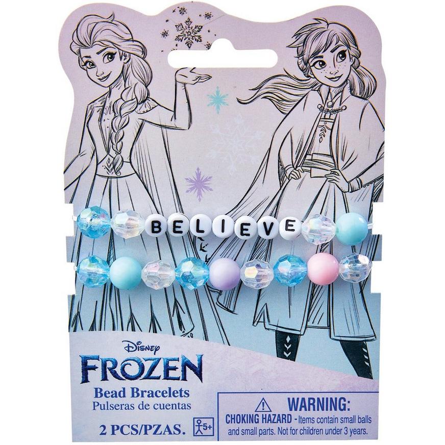 Kids' Frozen 2 Bead Bracelets, 2ct
