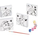 PAW Patrol Color Your Own Canvas Kit, 4pc