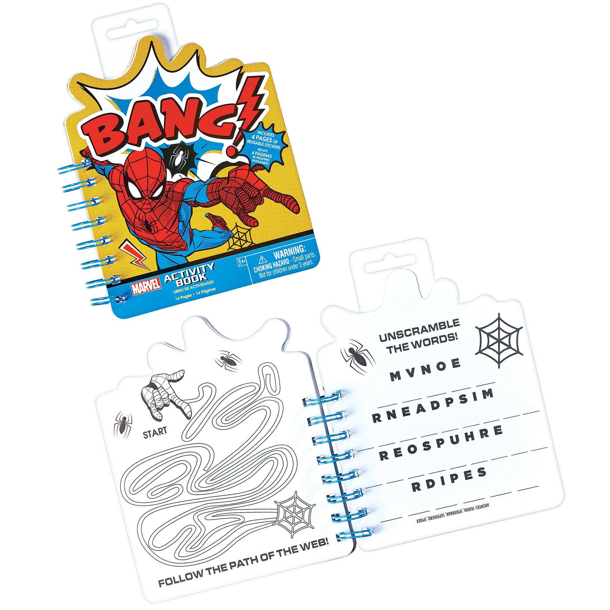 Spider-Man Fun & Games Activity Pad, 14 Pages