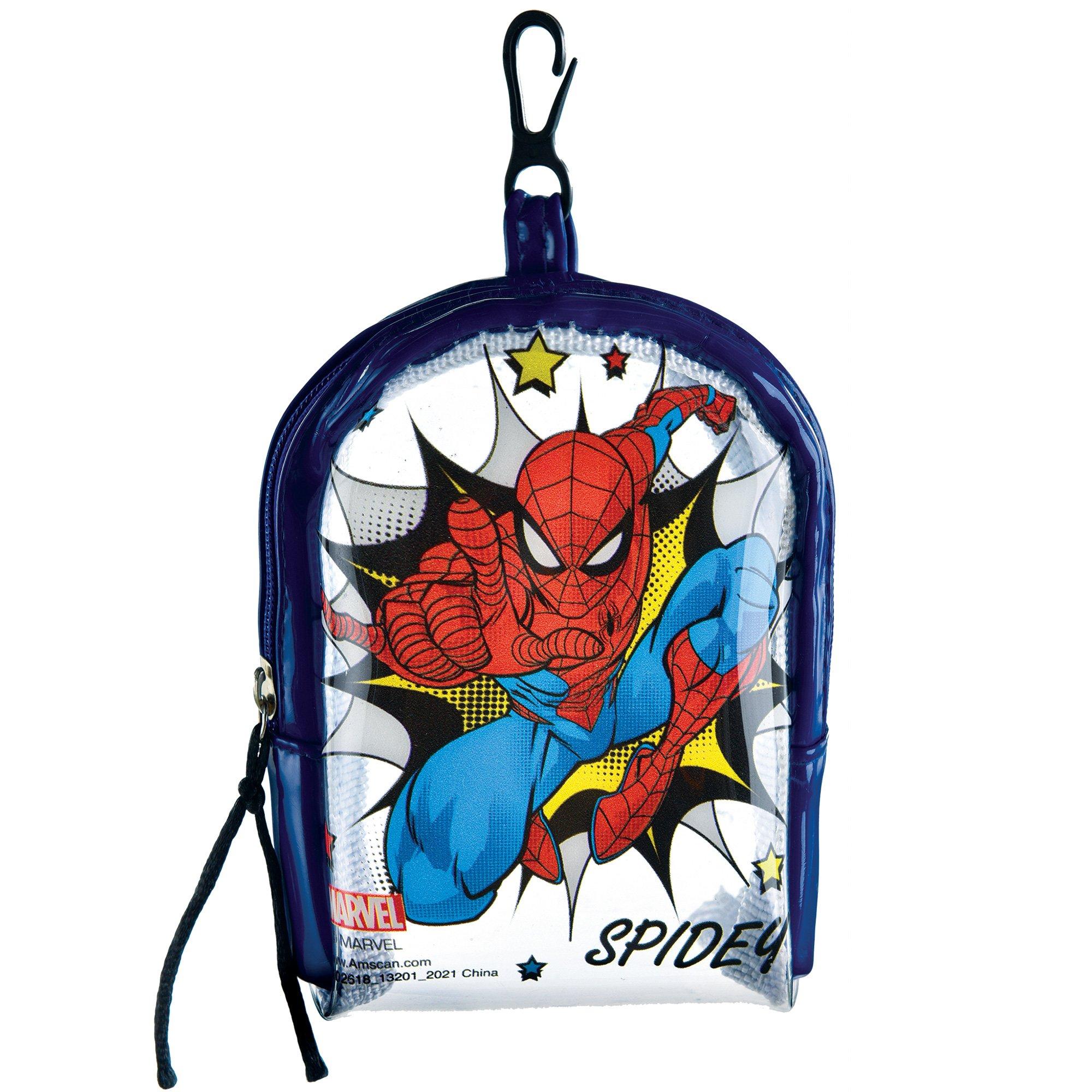 Marvel Spider-Man Spidey Boy's Blue Backpack with Lunch Bag