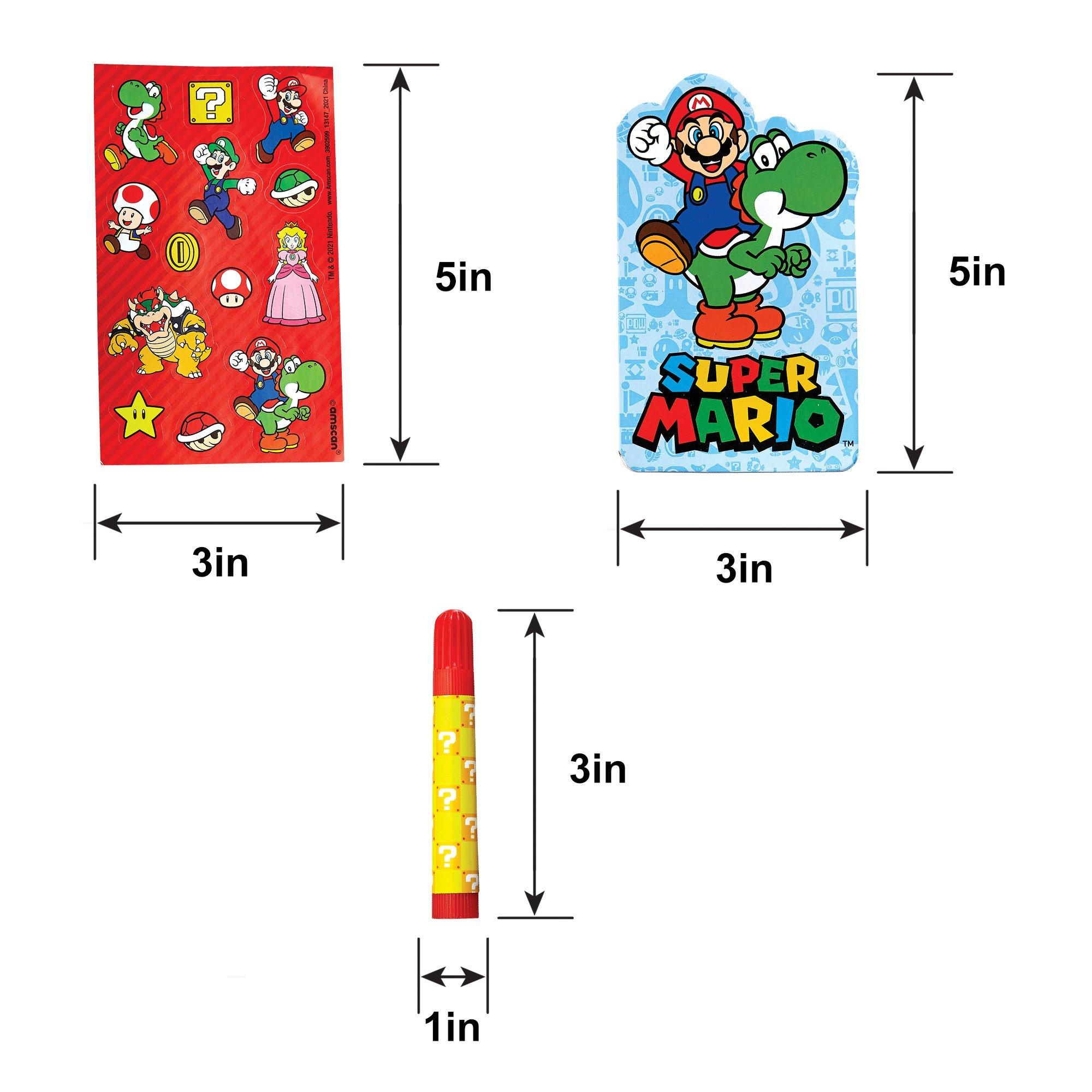 Super Mario Stationery Set, 5pc