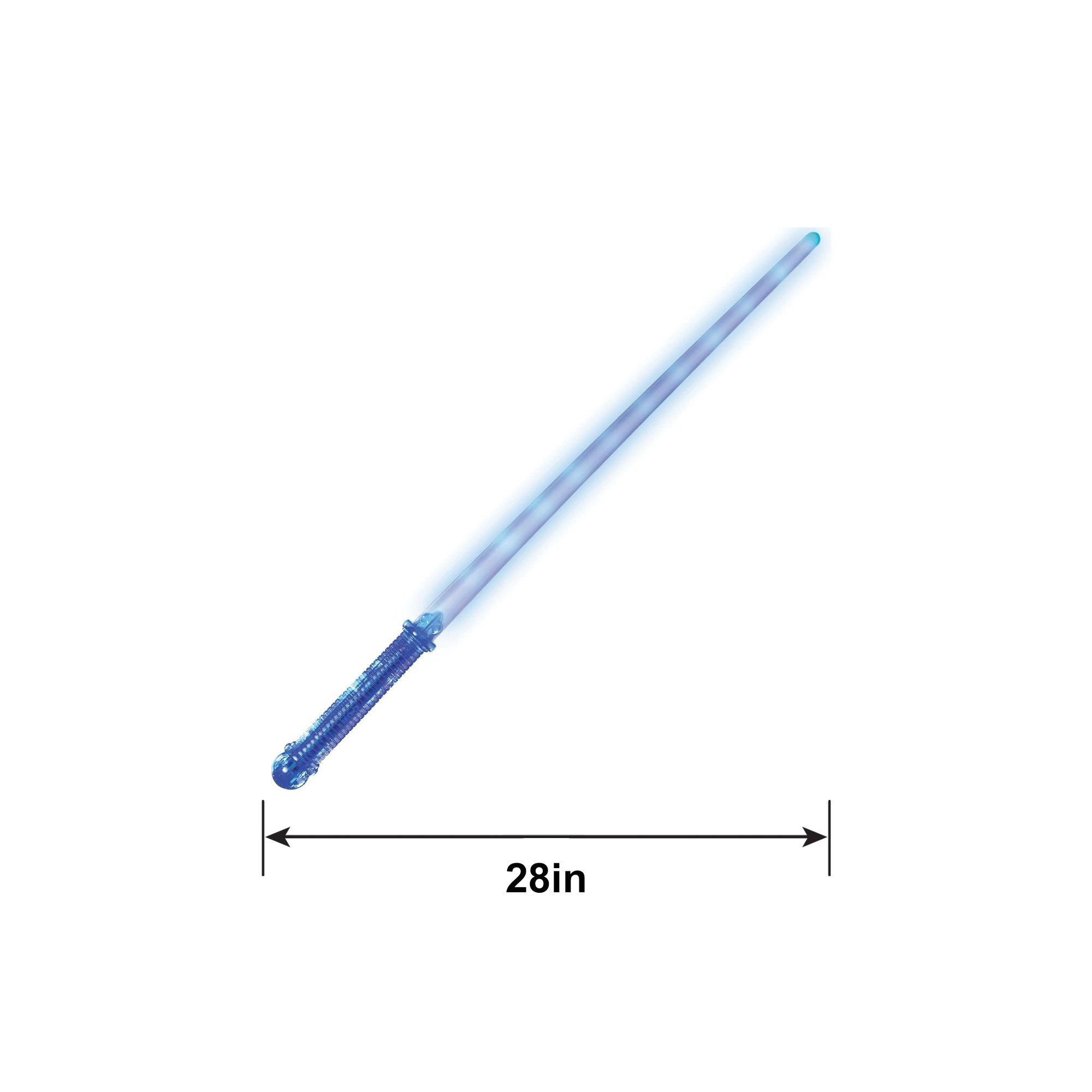 Light-Up Blue Plastic Sword, 28in