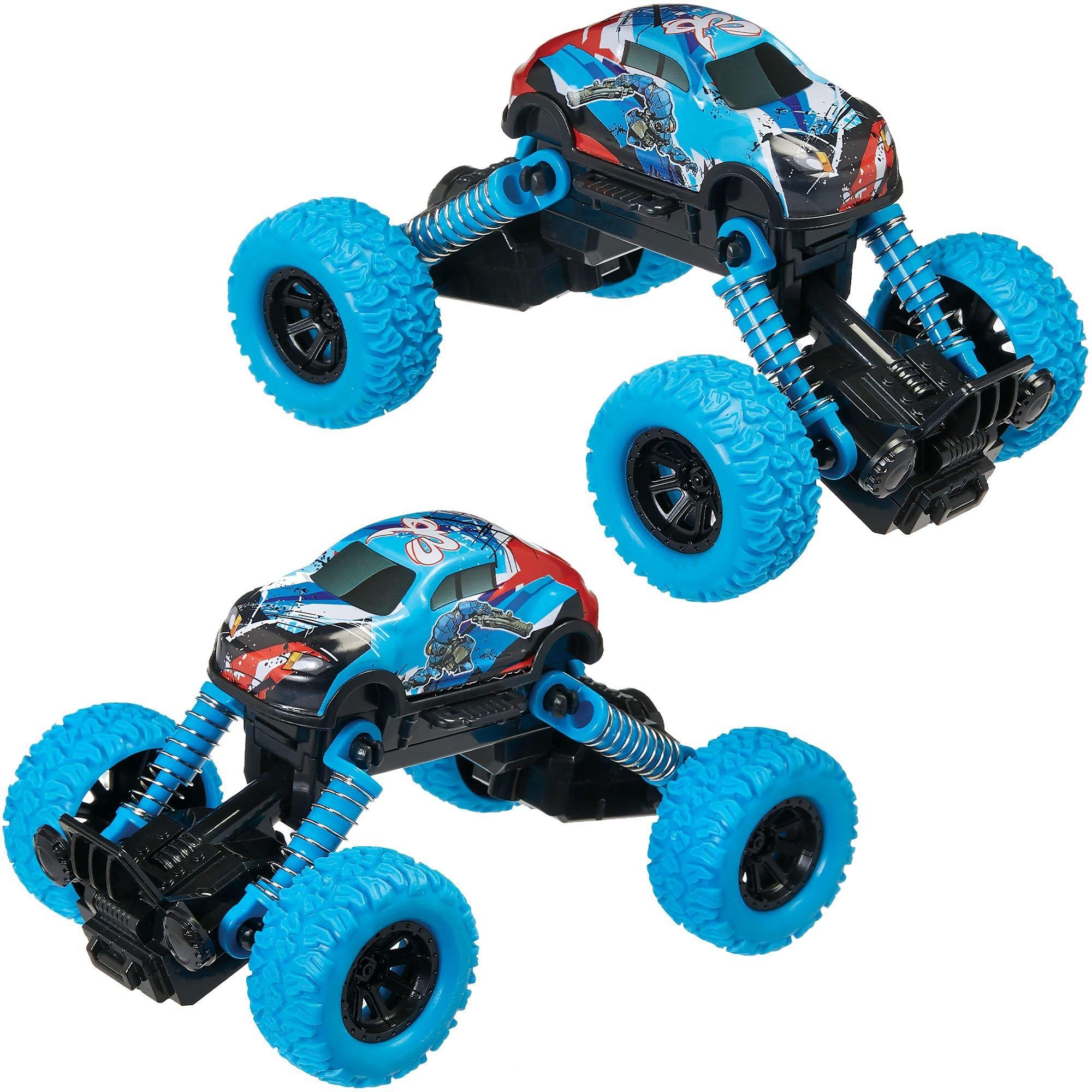 Pull Back Plastic Monster Truck, 3.4in x 5.5in Party City