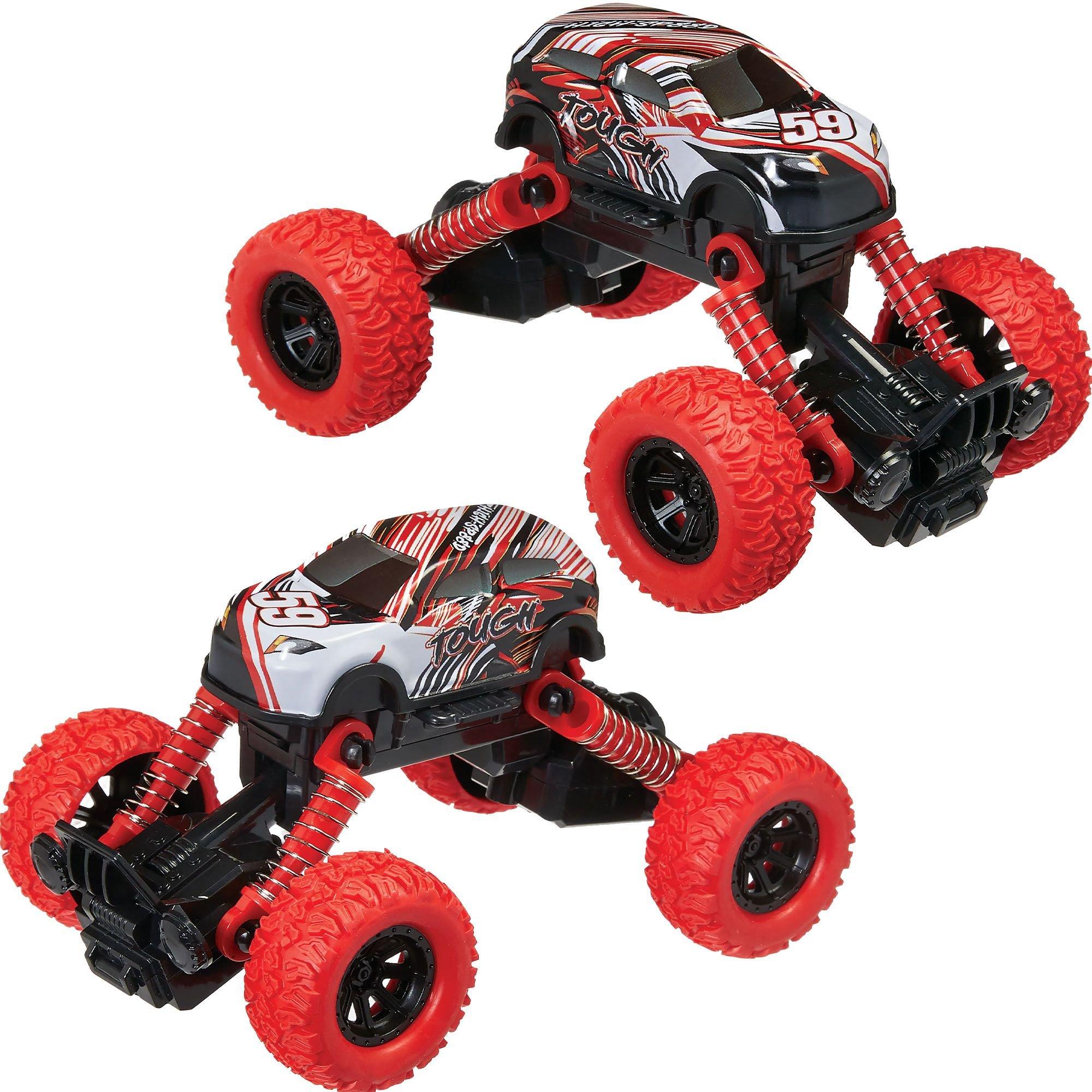 Pull Back Plastic Monster Truck, 3.4in x 5.5in Party City