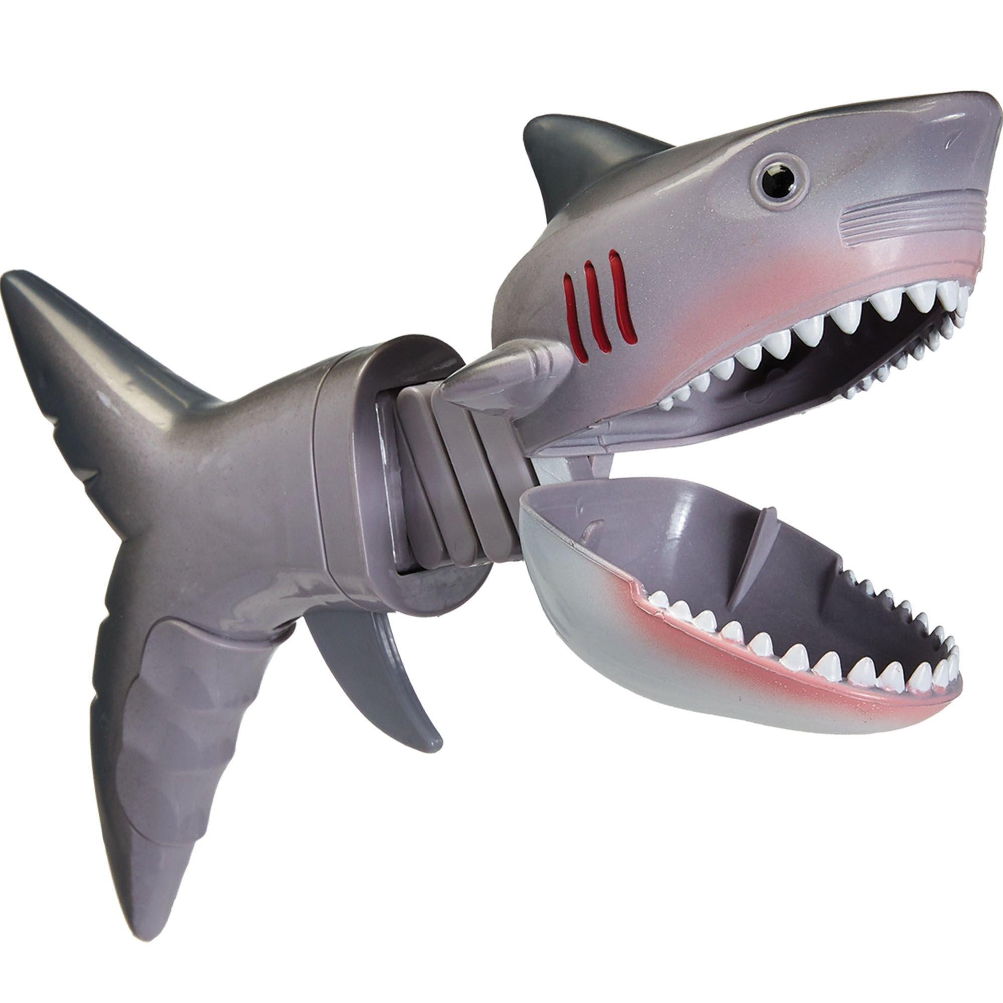 Plastic Shark Grabber, 2.8in - Blue or Gray