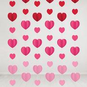 Red & Pink Hearts Valentine's Day Room Decorating Kit