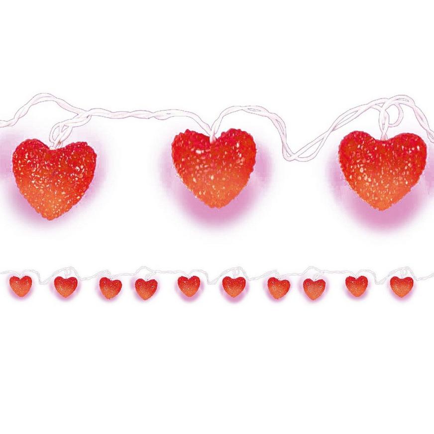 Valentine's Day Hearts Mantel Decorating Kit
