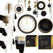 Hello NYE New Year's Eve Tableware Kit for 20 Guests