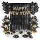 Grand DIY Starry Happy New Year Balloon Backdrop Kit