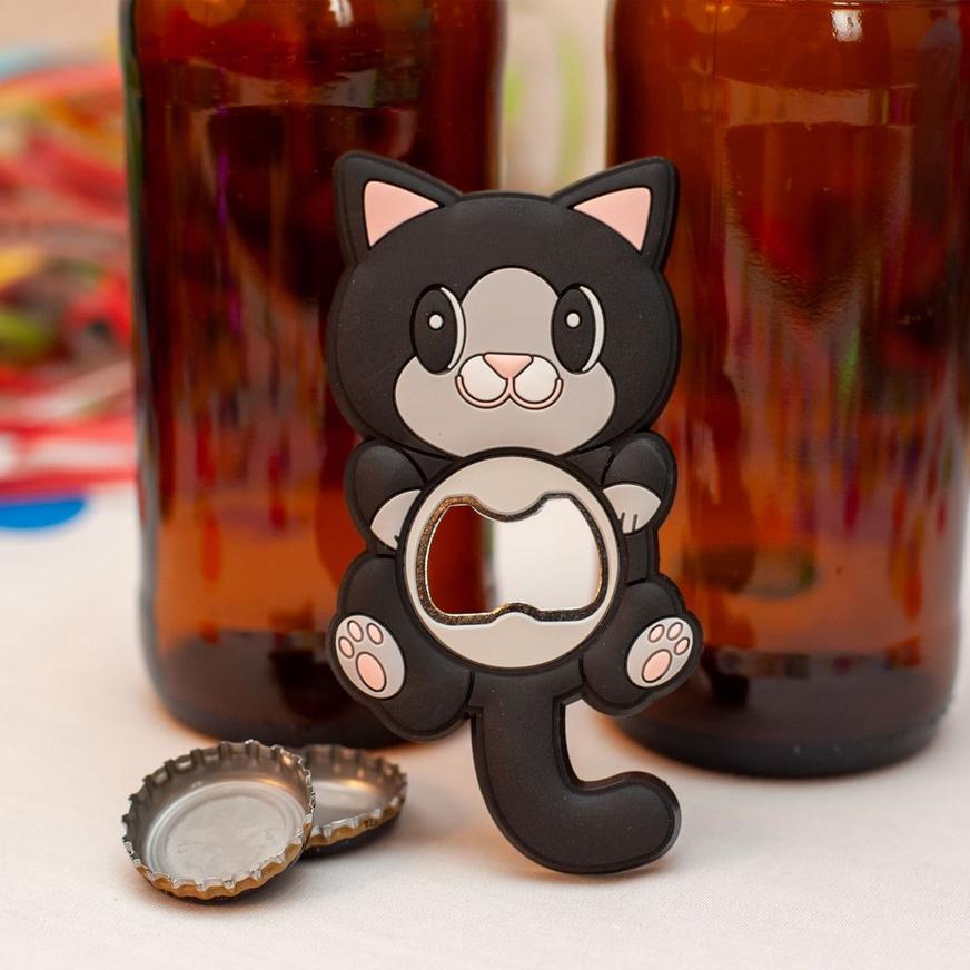 Black Cat Bottle Opener