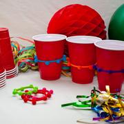 Pom-Pom Band Drink Markers, 6ct