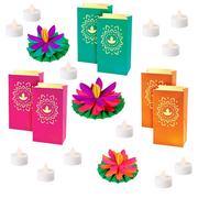 Lotus Diya Diwali Decorating Kit