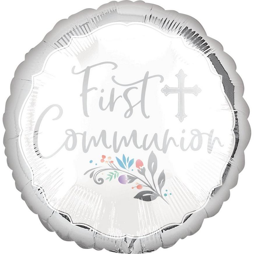 Holy Day First Communion Balloon, 17in