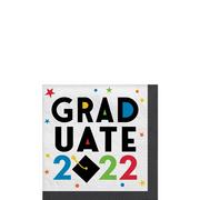 Congratulations 2022 Graduation Paper Beverage Napkins, 5in, 40ct