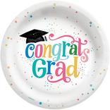 Follow Your Dreams Graduation Paper Dinner Plates, 10in, 20ct