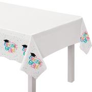 Follow Your Dreams Graduation Plastic Table Cover, 54in x 102in