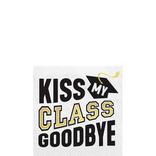 Kiss My Class Goodbye Graduation Paper Beverage Napkins, 5in, 16ct