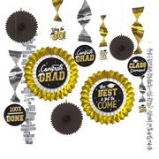 Best Is Yet to Come Graduation Paper & Foil Hanging Decorating Kit, 13pc