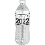 Black & White Grad 2022 Bottle Labels, 24ct