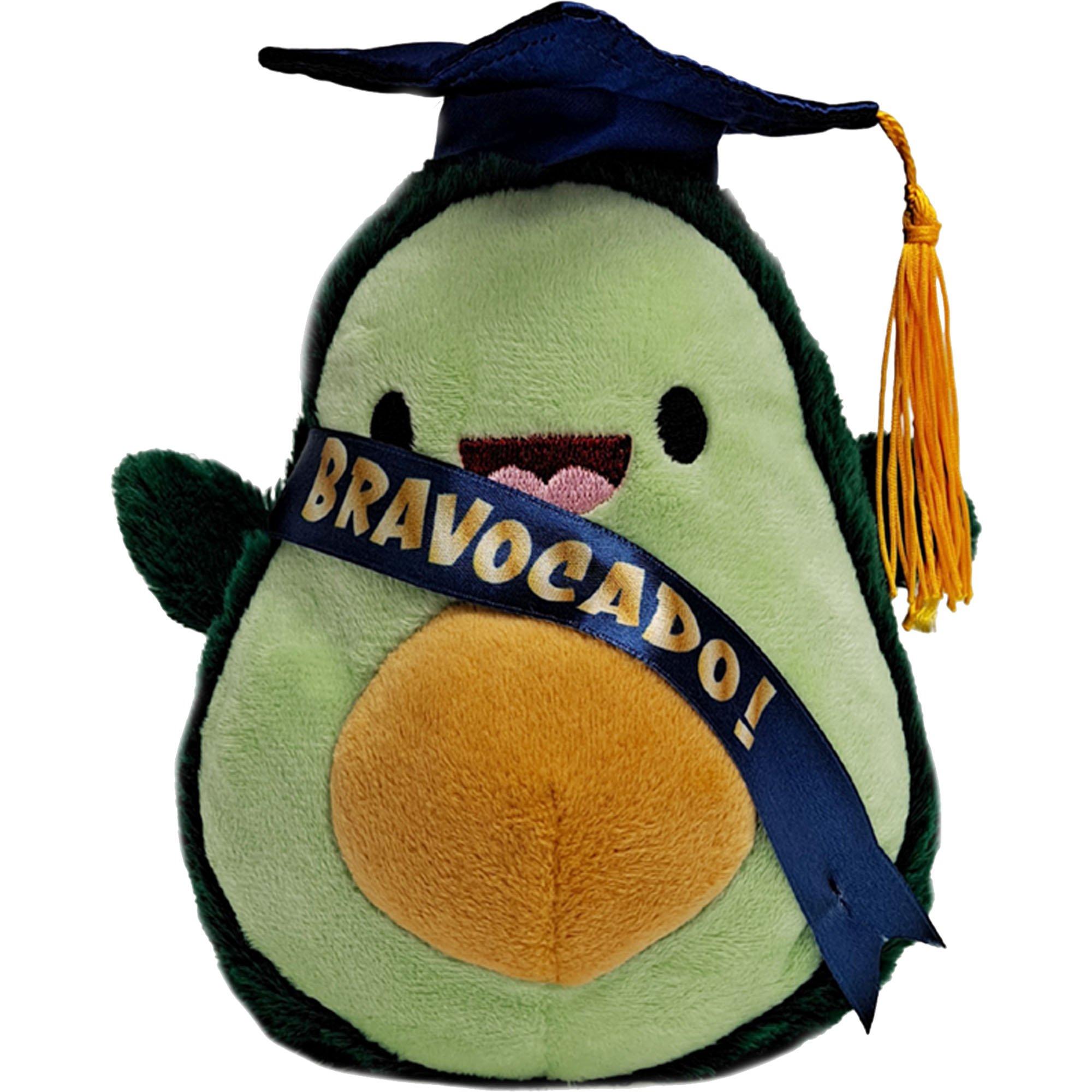 Graduation Avocado Plush, 7in