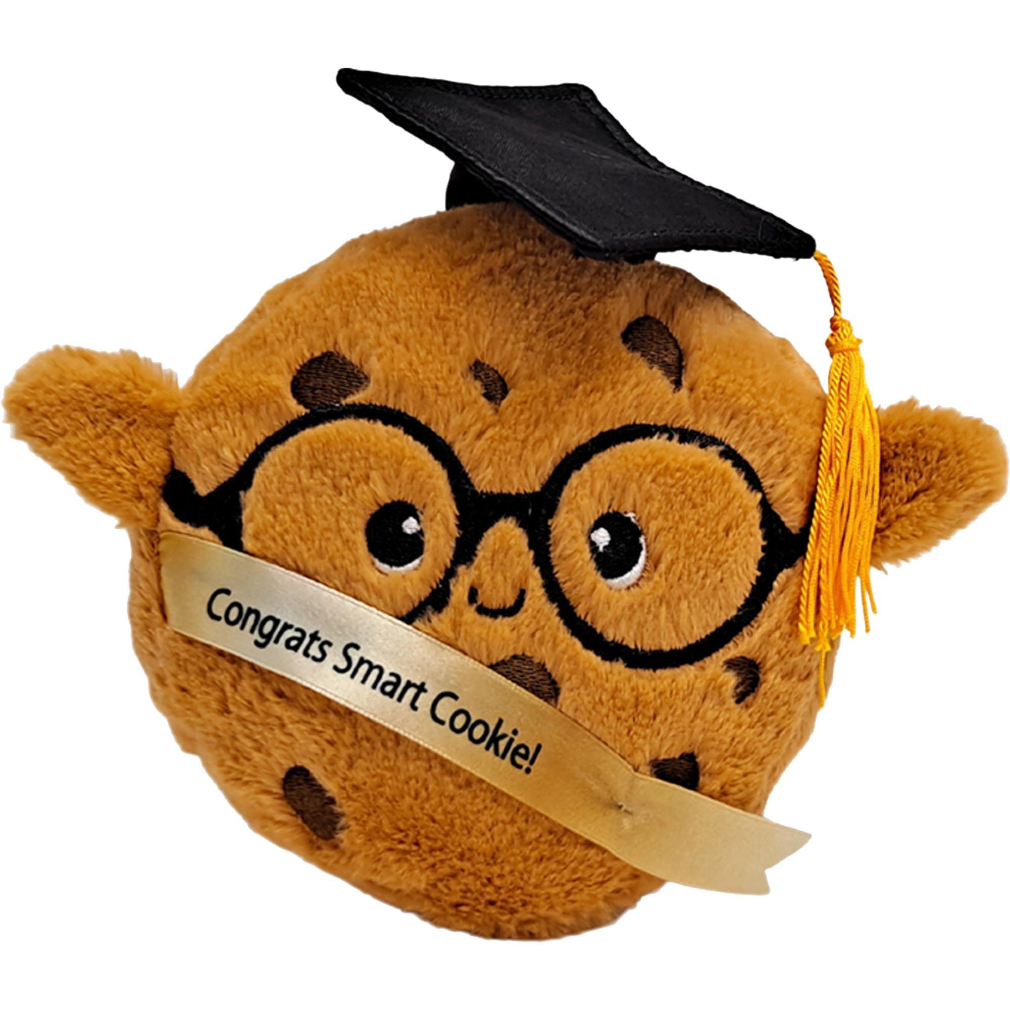 Graduation Smart Cookie Plush, 6.5in