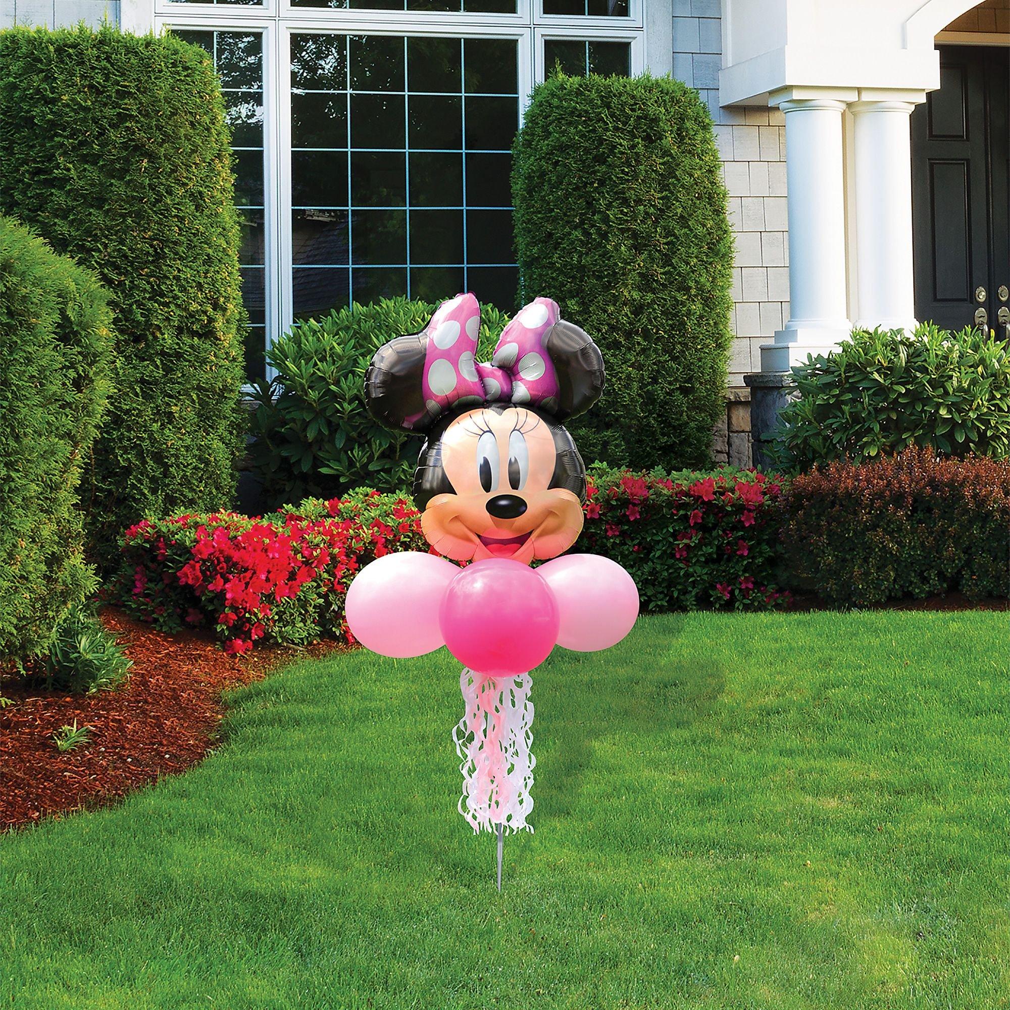 Air-Filled Sitting Minnie Mouse Balloon, 21in