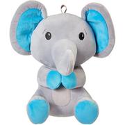 Gray & Blue Plush Elephant Balloon Weight, 5.7oz