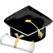 Air-Filled Grad Cap & Diploma Foil Balloon,
