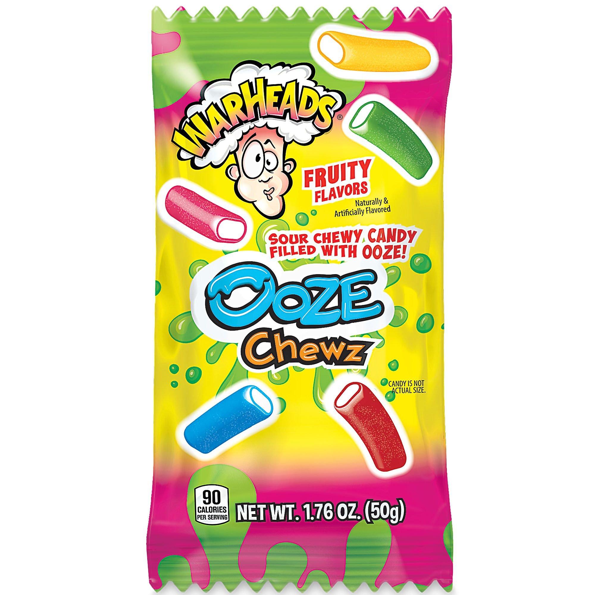 Warheads Ooze Chewz Gummi Candy Chews Sachet, 1.76oz | Party City