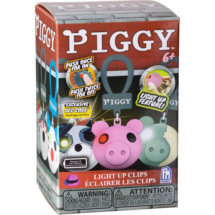 Light-Up Piggy Mystery Plastic Clip