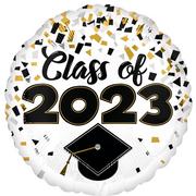 Confetti Class of 2022 Grad Balloon, 17in