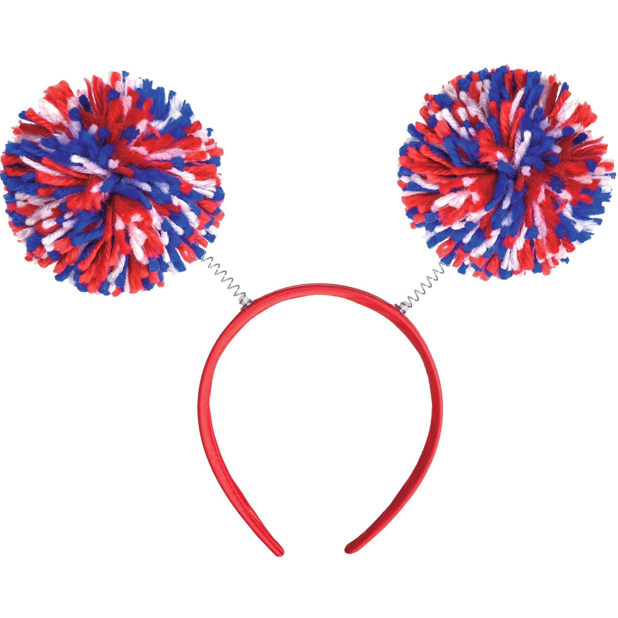 Patriotic Pom Pom Head Bopper | Party City