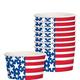 Patriotic Stars & Stripes Paper Treat Cups, 9.5oz, 8ct
