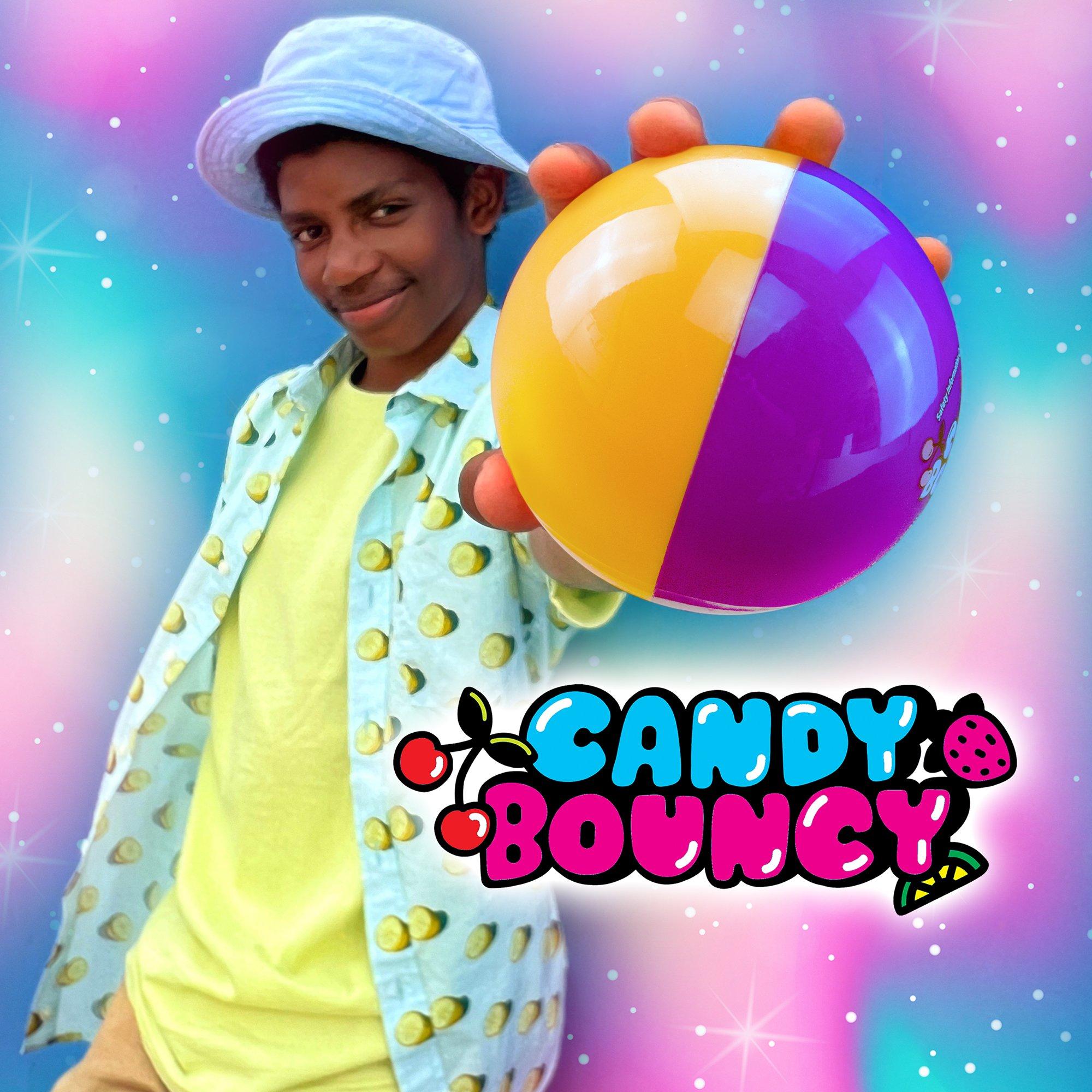 Kess Candy Scented Bouncy Ball, 3.75in, 1ct Party City