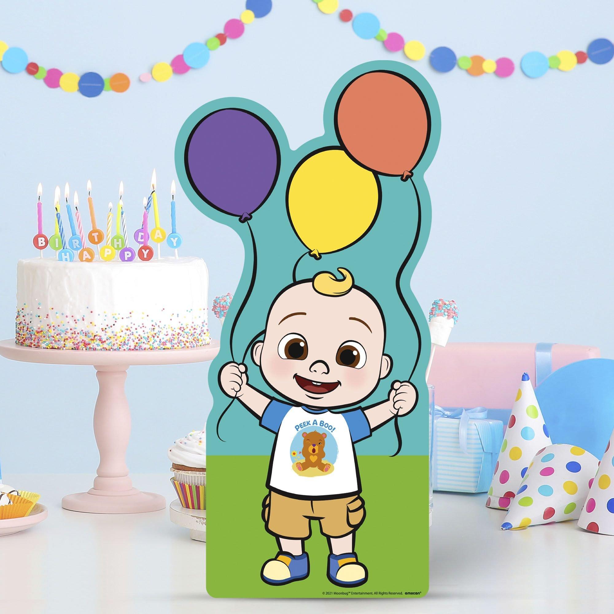 JJ Centerpiece Cardboard Cutout, 18in Party City