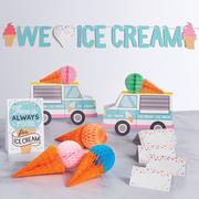 Ice Cream & Sprinkles Table Decorating Kit, 17pc - Summer Sweets