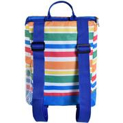 Rainbow Stripe Insulated Backpack Cooler, 9.5in x 14in