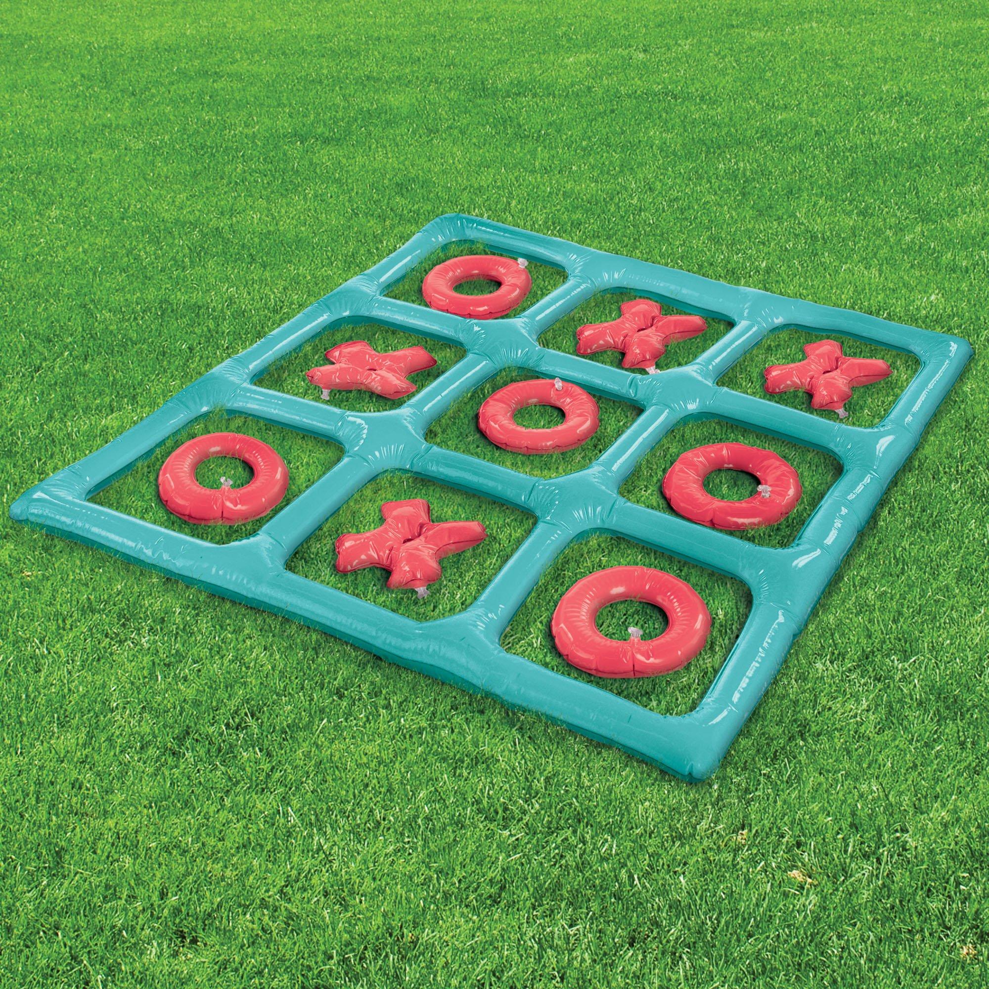 PartyCity Inflatable Tic-Tac-Toe Game, 11pc | The Market Place