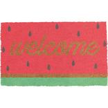Watermelon Welcome Coir Doormat, 29.5in x 17.75in