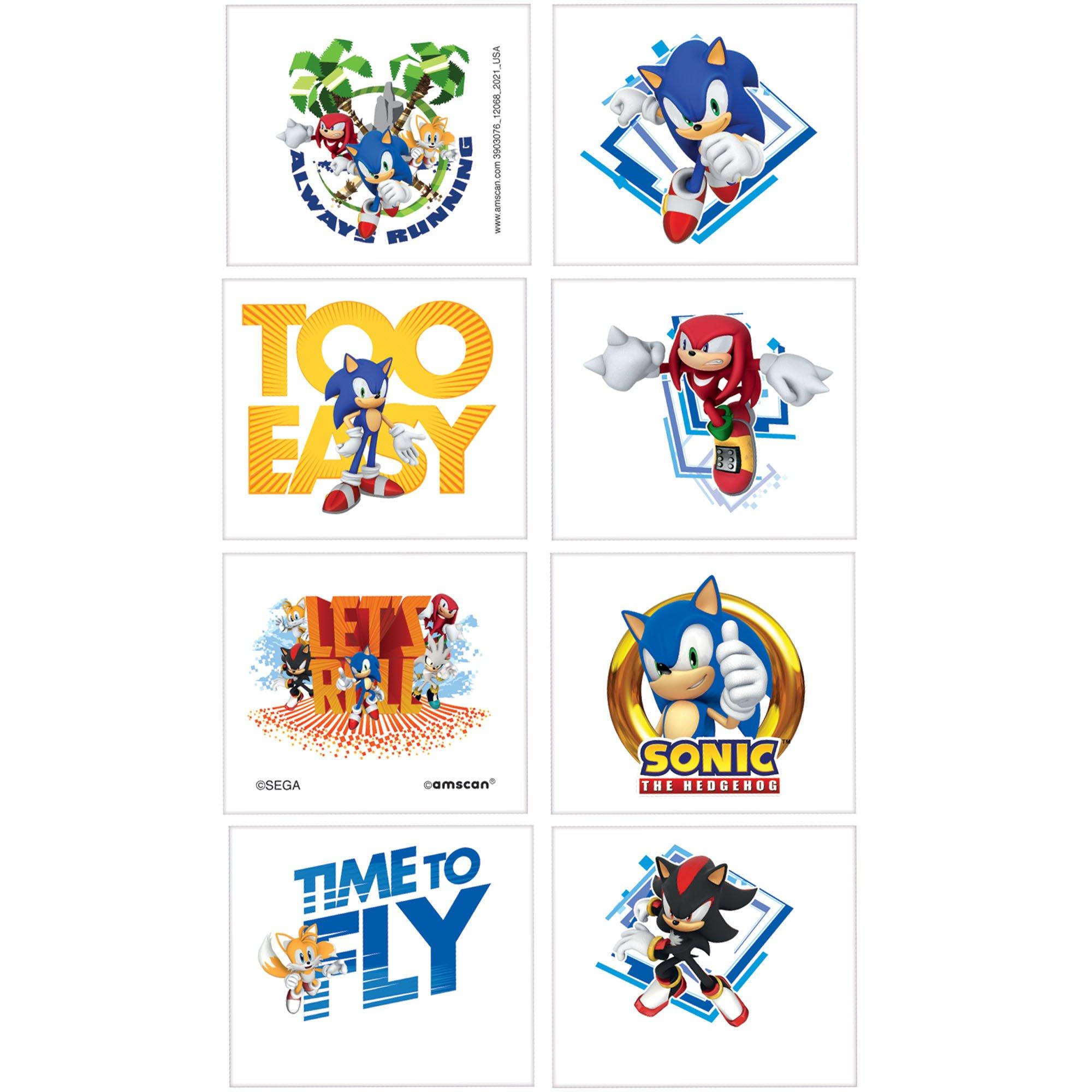 ZYOZI Sonic Birthday Party Supplies for Kids - Sonic Party