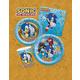Sonic the Hedgehog Paper Dessert Plates, 7in, 8ct