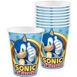 Sonic the Hedgehog Paper Cups, 9oz, 8ct