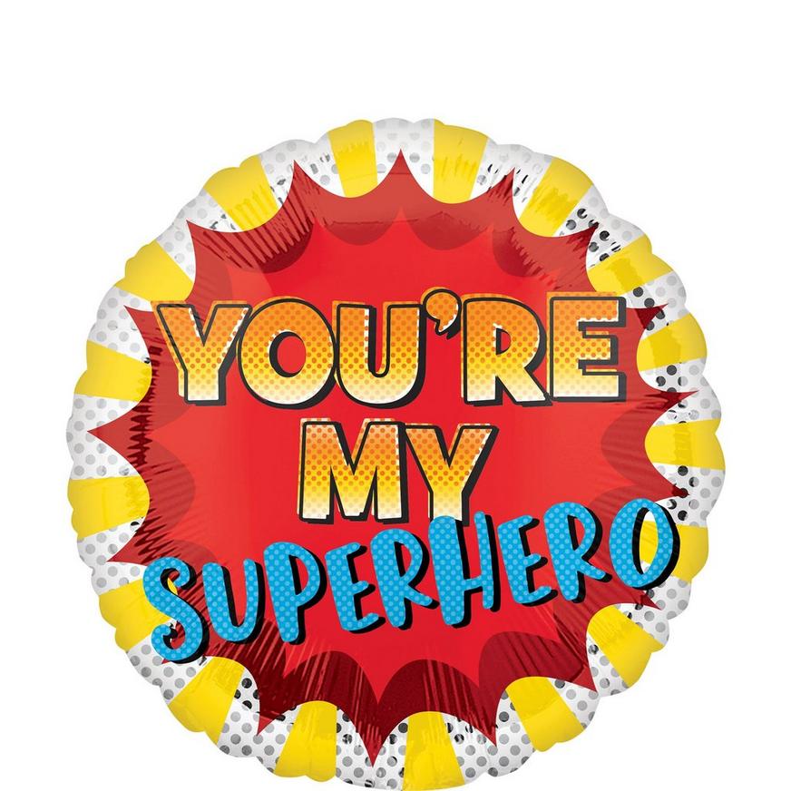 You're My Superhero Balloon, 19in
